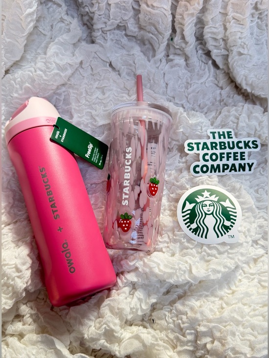 Starbucks Other - Starbucks x Owala and Starbucks Glass Cold Cup Bundle NWT